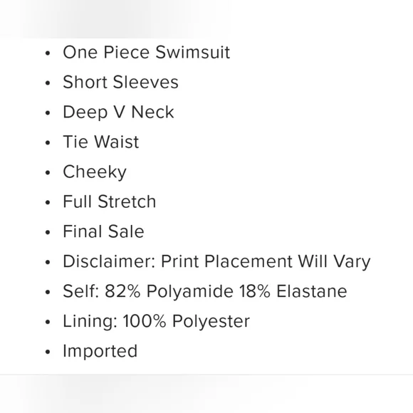 Fashion Nova Animal Print 🐯One Piece Swimsuit *new* - Picture 4 of 6